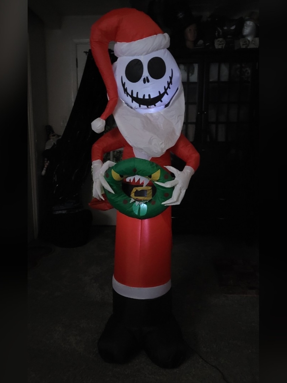 Disney the Nightmare Before Christmas Jack Skellington Inflatable 5.5 Ft